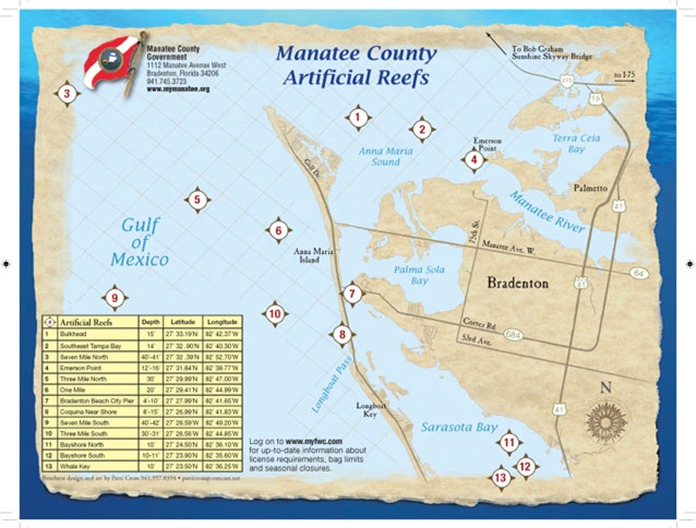 Manatee Co. Artificial Reefs